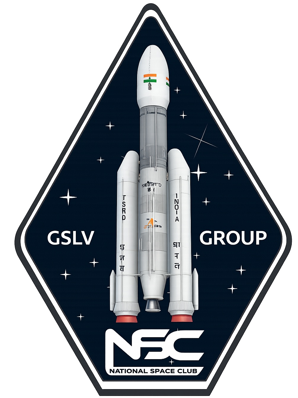National Space Club GSLV Group Badge